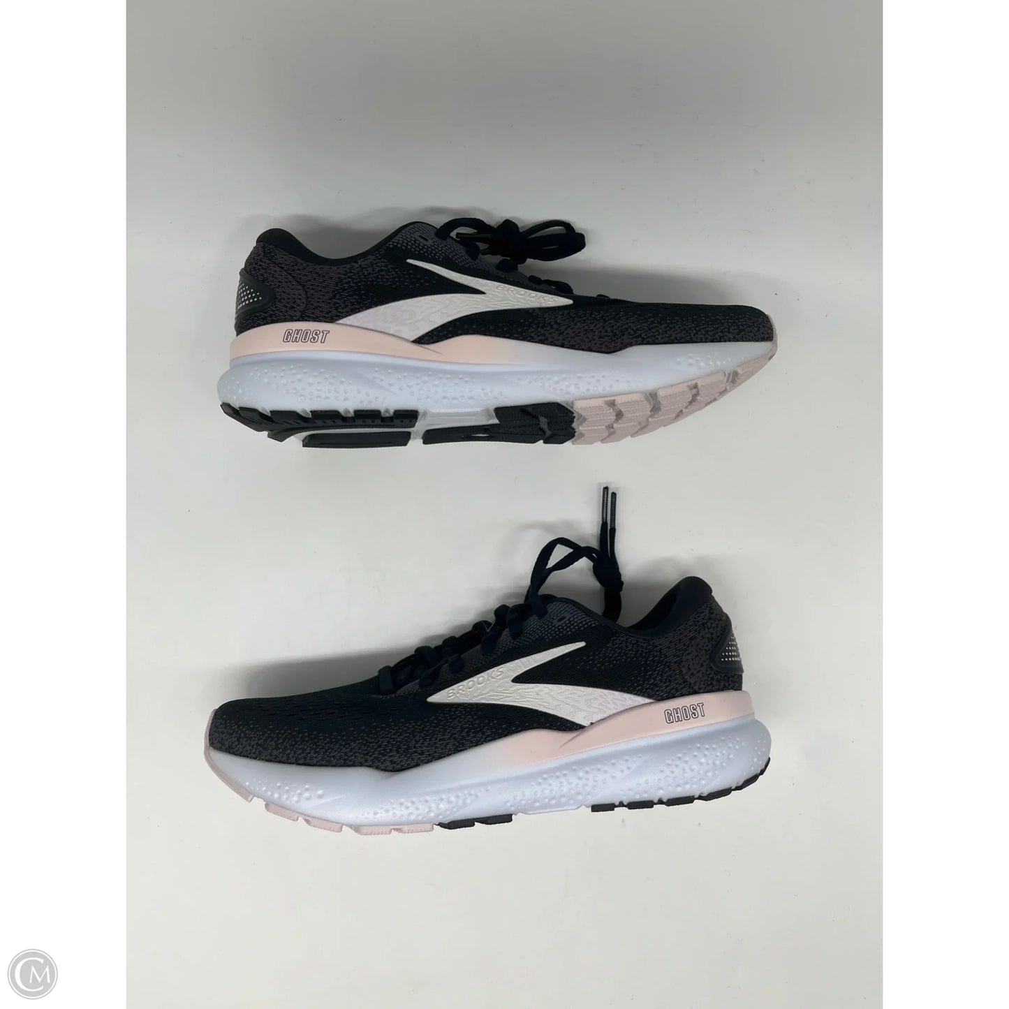 Shoes Athletic By Brooks In Black & Pink, Size: 9