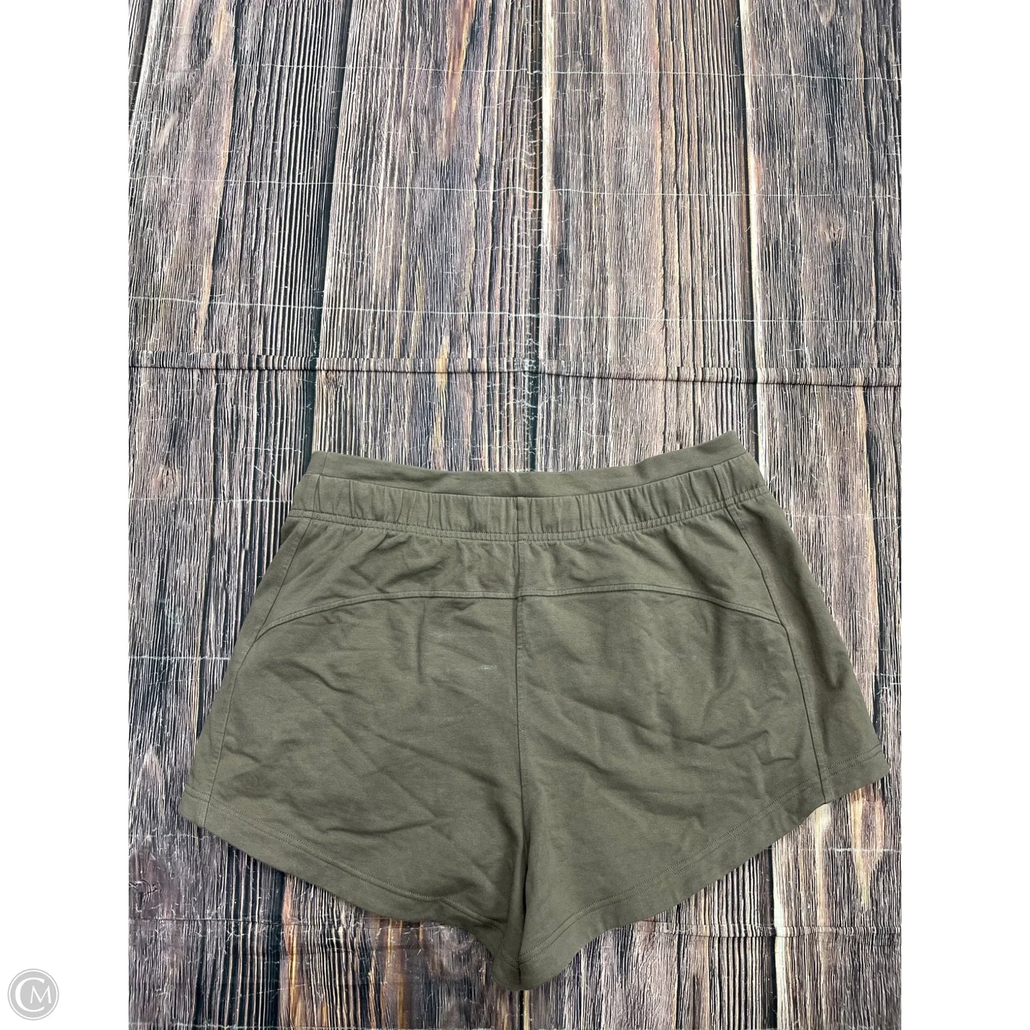 Athletic Shorts By Lululemon In Brown, Size: 12