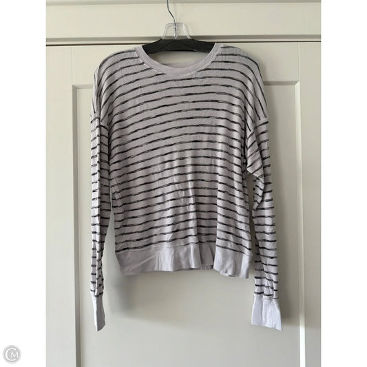 Top Long Sleeve By Michael Stars In White, Size: S