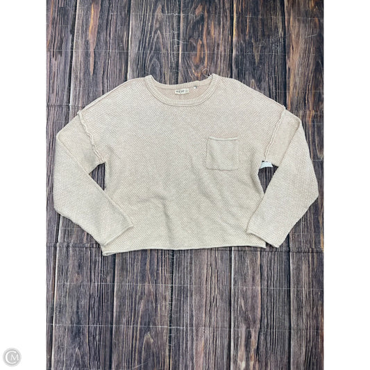 Sweater By New In In Cream, Size: L