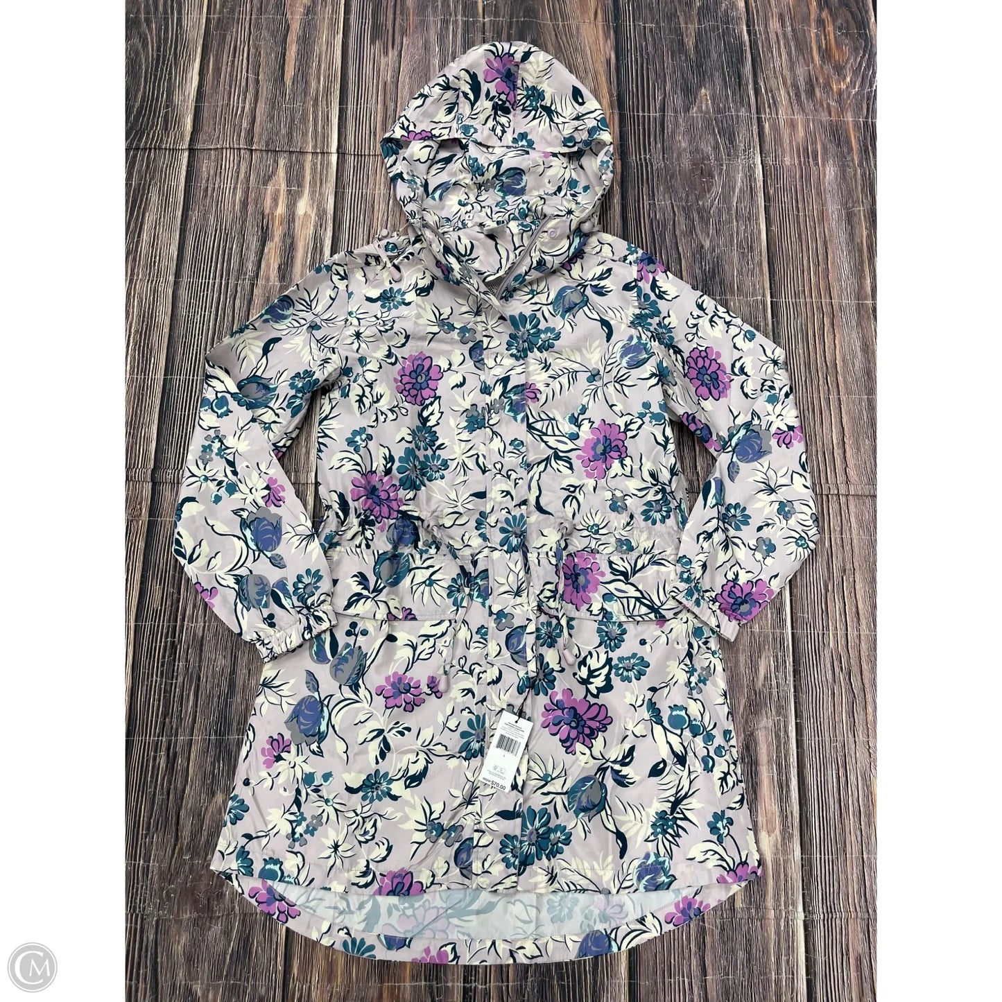 Jacket Windbreaker By Vera Bradley In Purple, Size: Xs