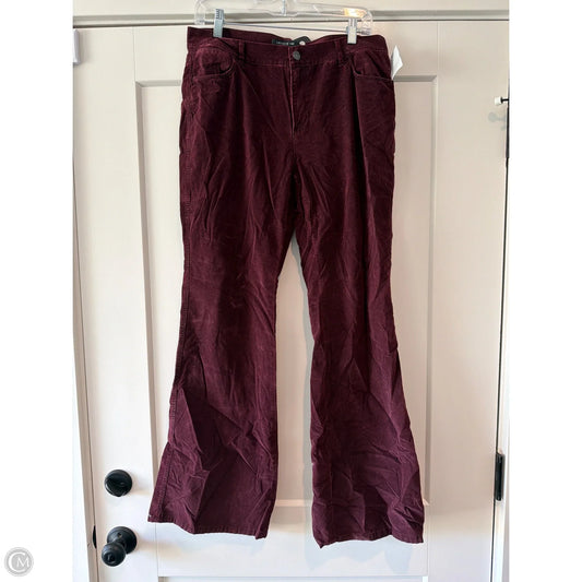 Pants Designer By Lafayette 148 In Red, Size: 10