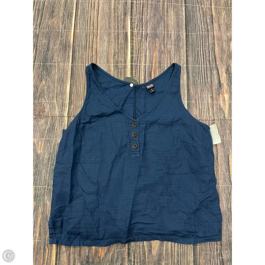 Tank Top By Patagonia In Navy, Size: M