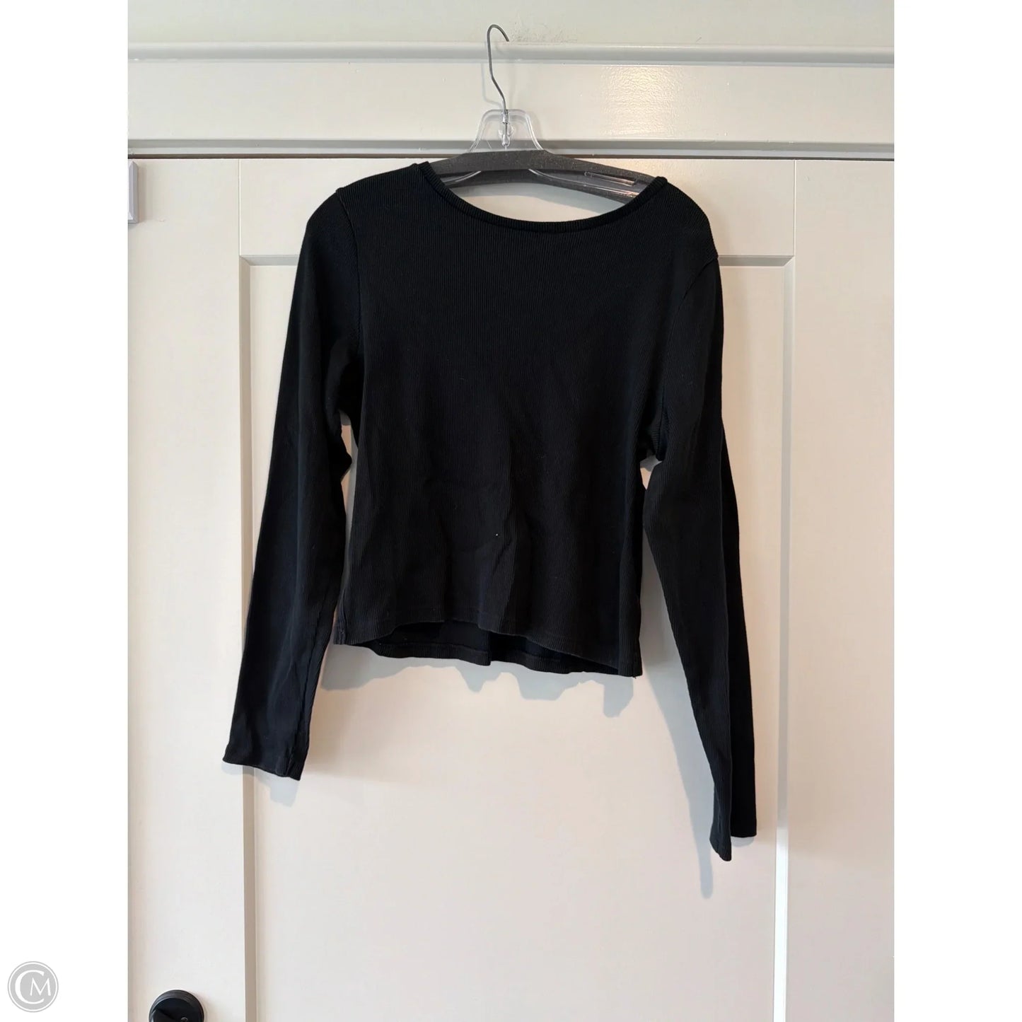 Top Long Sleeve By Universal Thread In Black, Size: Xl