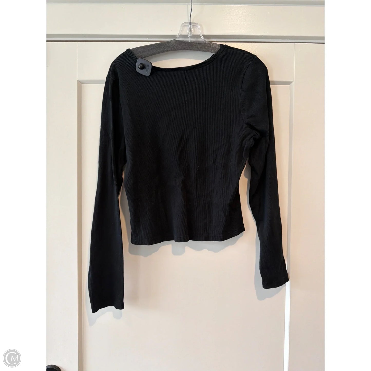 Top Long Sleeve By Universal Thread In Black, Size: Xl