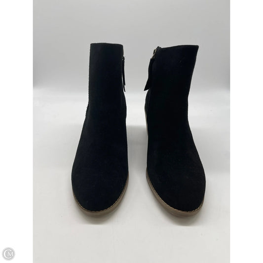 Boots Ankle Heels By Toms In Black, Size: 7.5
