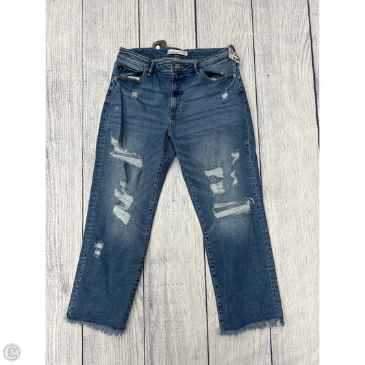 Jeans Straight By Kancan In Blue Denim, Size: 8