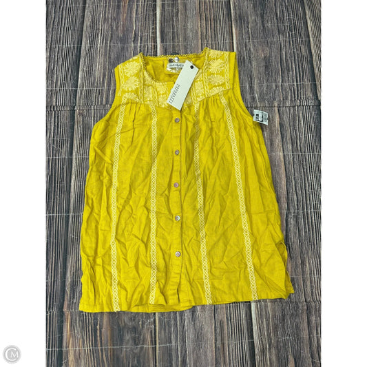 Tank Top By Paparazzi In Yellow, Size: S
