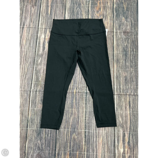 Athletic Leggings By Lululemon In Black, Size: 14