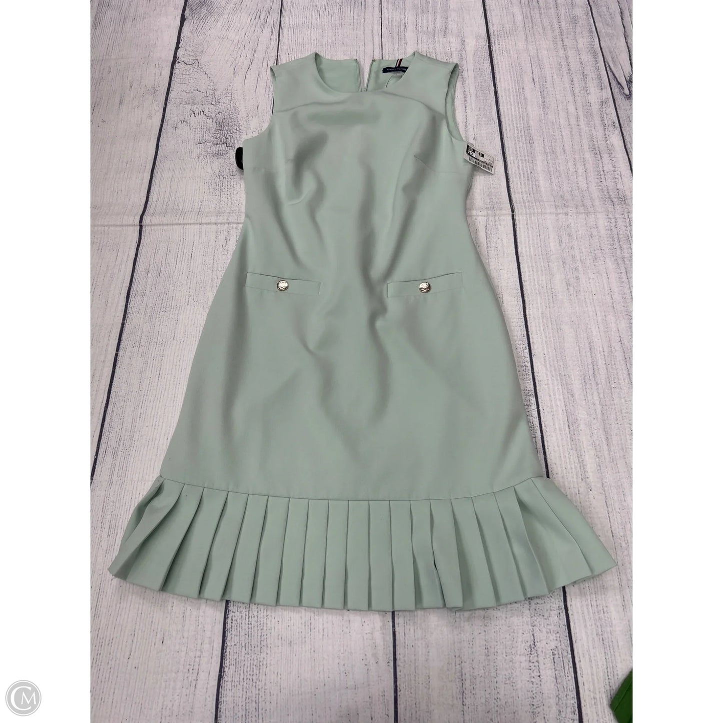 Dress Work By Tommy Hilfiger In Green, Size: 2