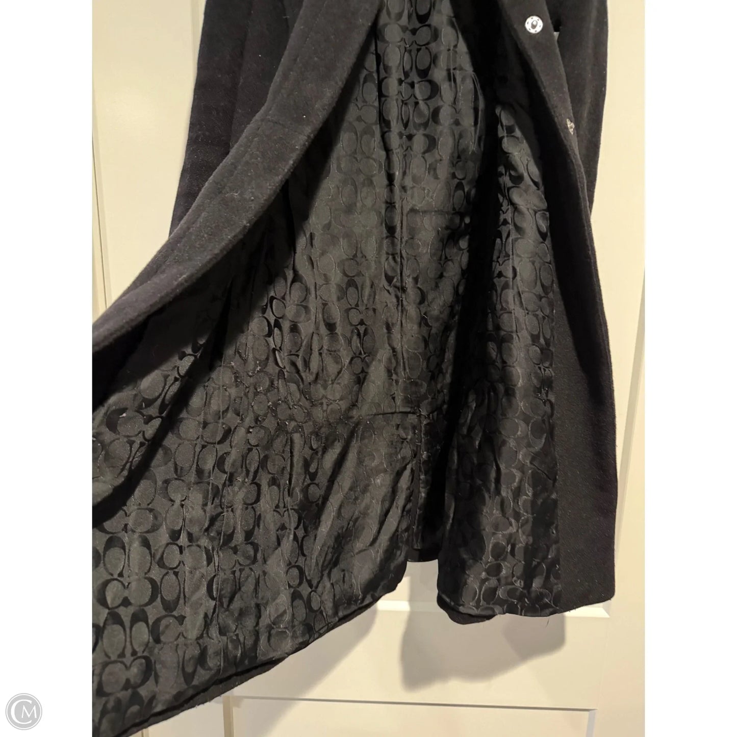 Coat Designer By Coach In Black, Size: Xs