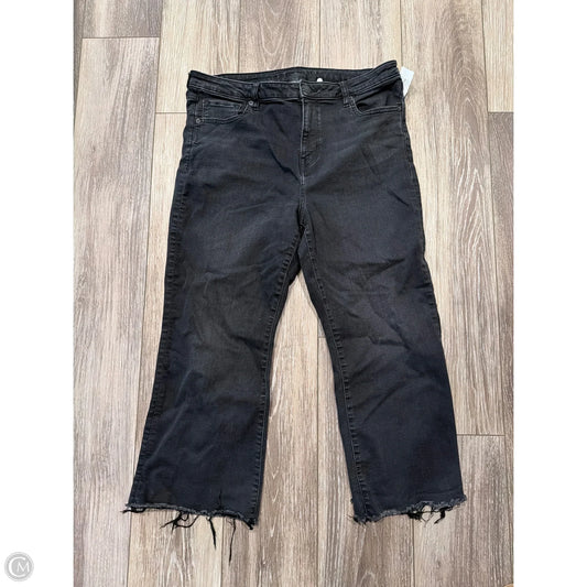 Jeans Wide Leg By American Eagle In Black, Size: 16