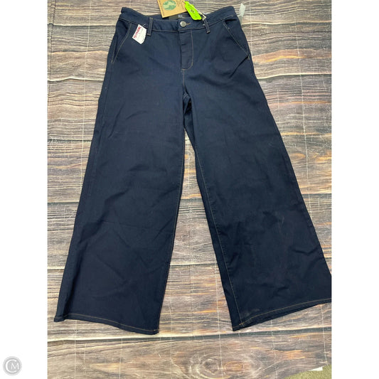 Jeans Wide Leg By 1822 Denim In Blue Denim, Size: 12
