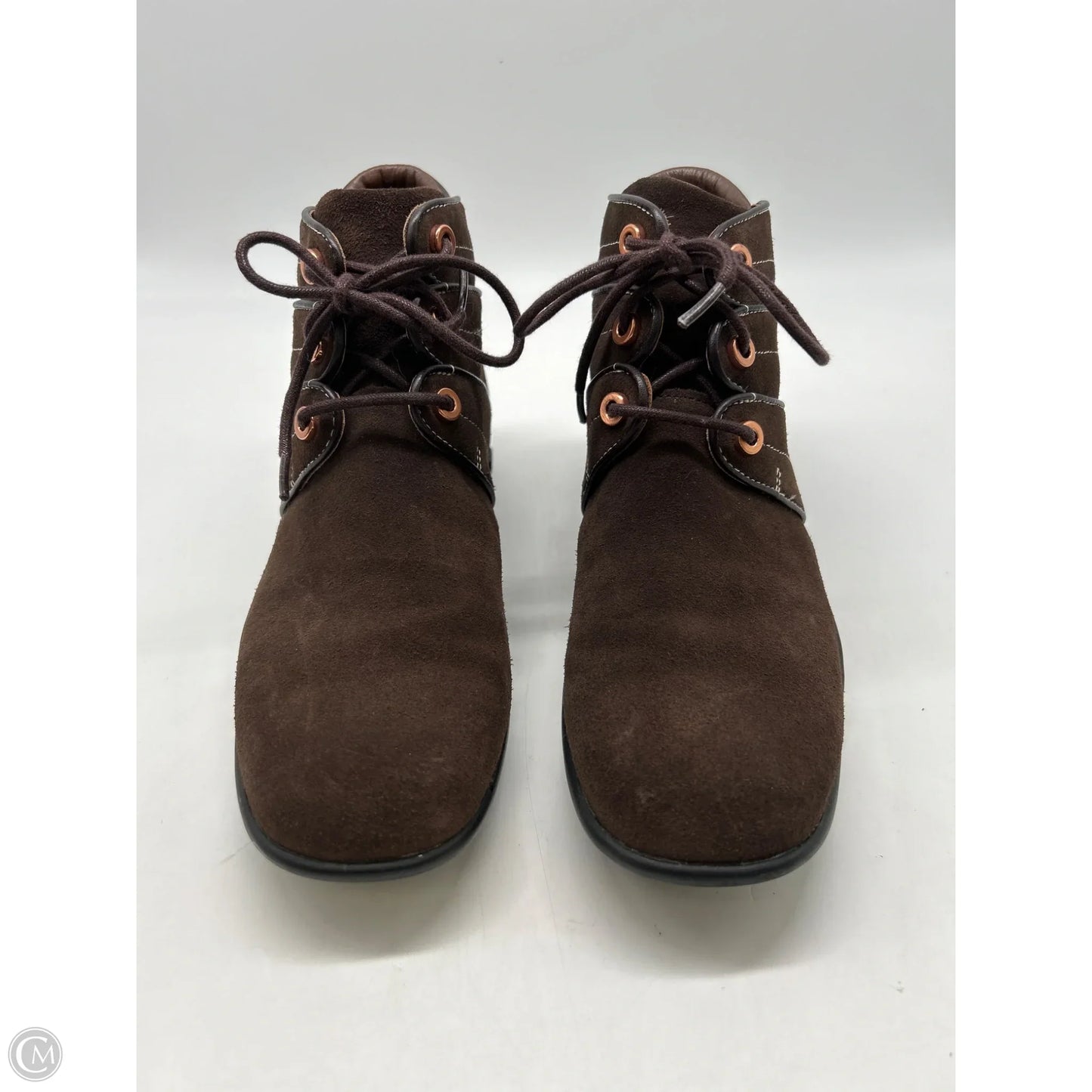 Boots Ankle Flats By Cole-haan In Brown, Size: 6.5