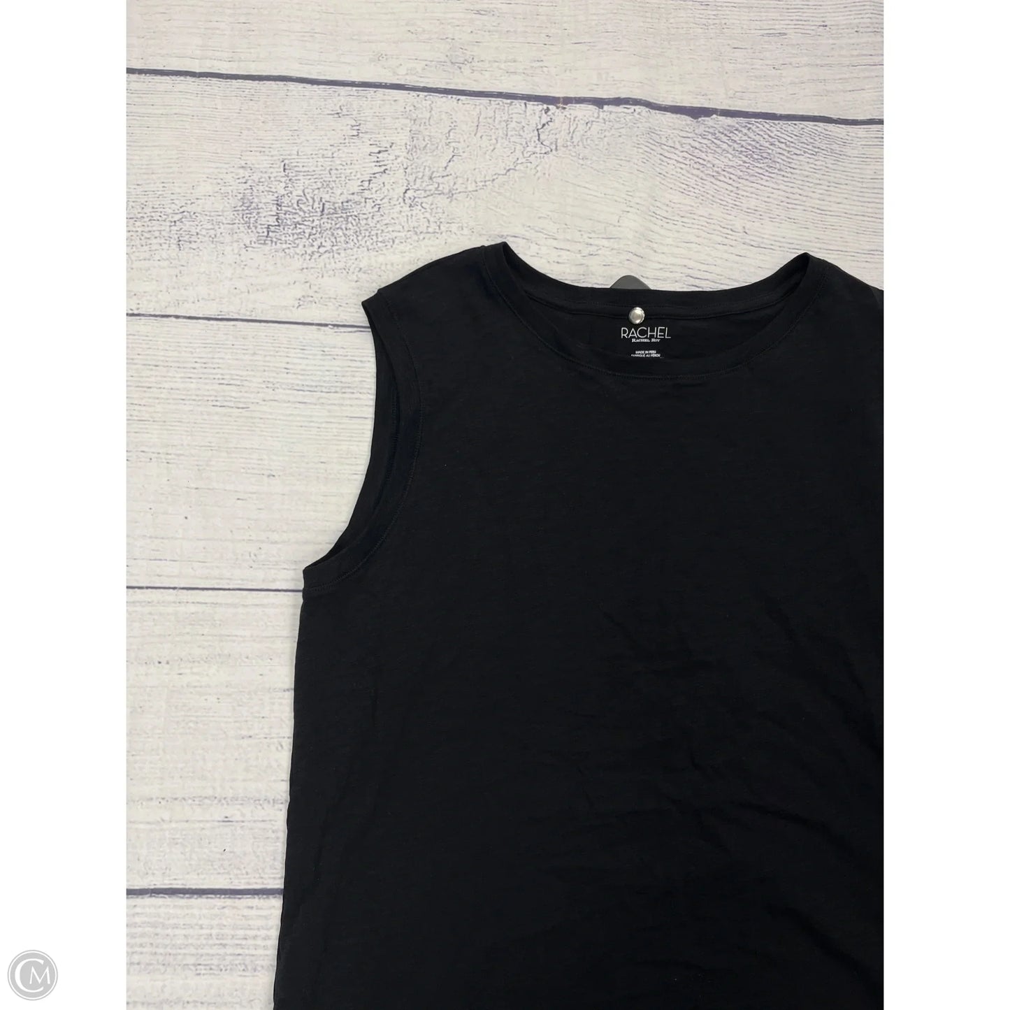 Tank Top By Rachel Roy In Black, Size: L