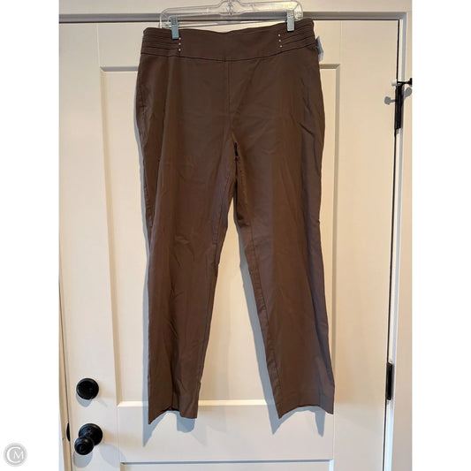 Pants Other By Jm Collections In Brown, Size: Xl