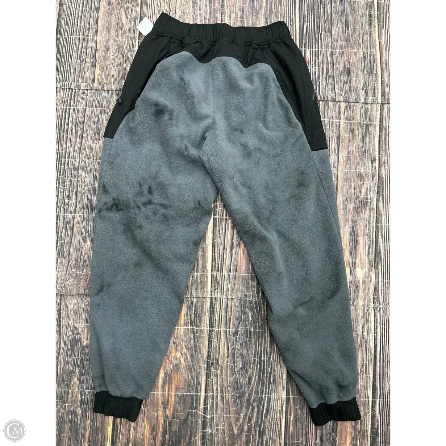 Athletic Pants By Lululemon In Black & Grey, Size: 6