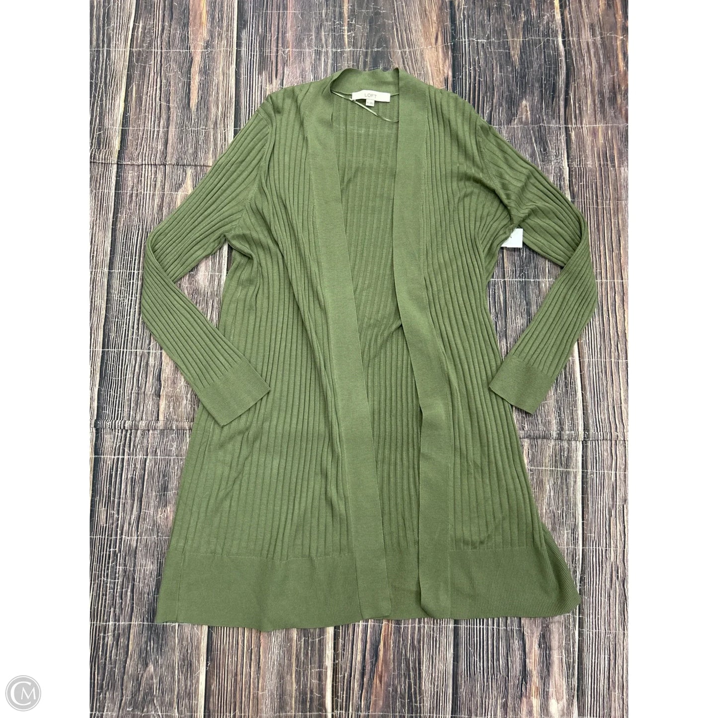 Cardigan By Loft In Green, Size: Xl