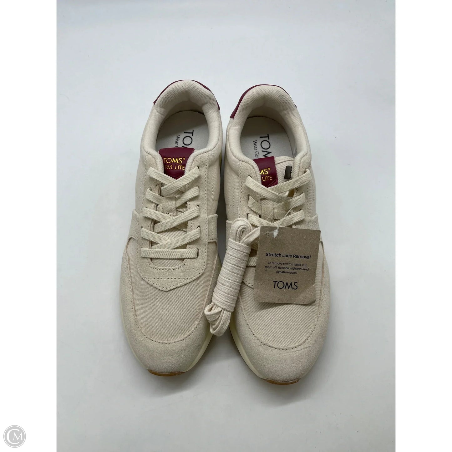 Shoes Sneakers By Toms In Cream, Size: 8