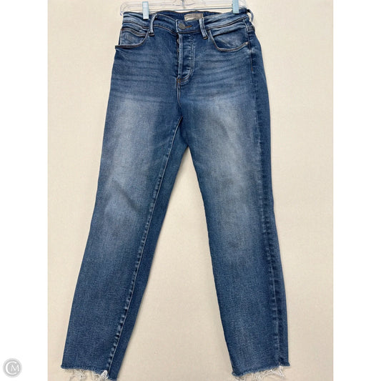 Jeans Straight By Kut In Blue Denim, Size: 4