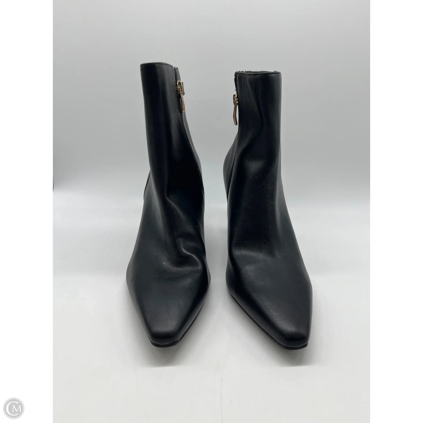 Boots Ankle Heels By Liz Claiborne In Black, Size: 11