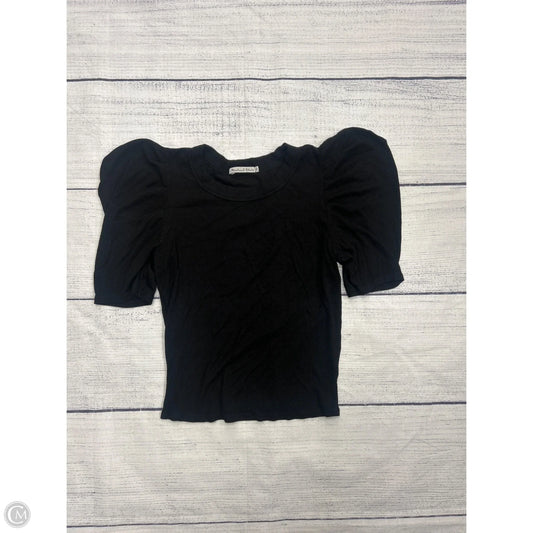 Top Short Sleeve By Michael Stars In Black, Size: Xs