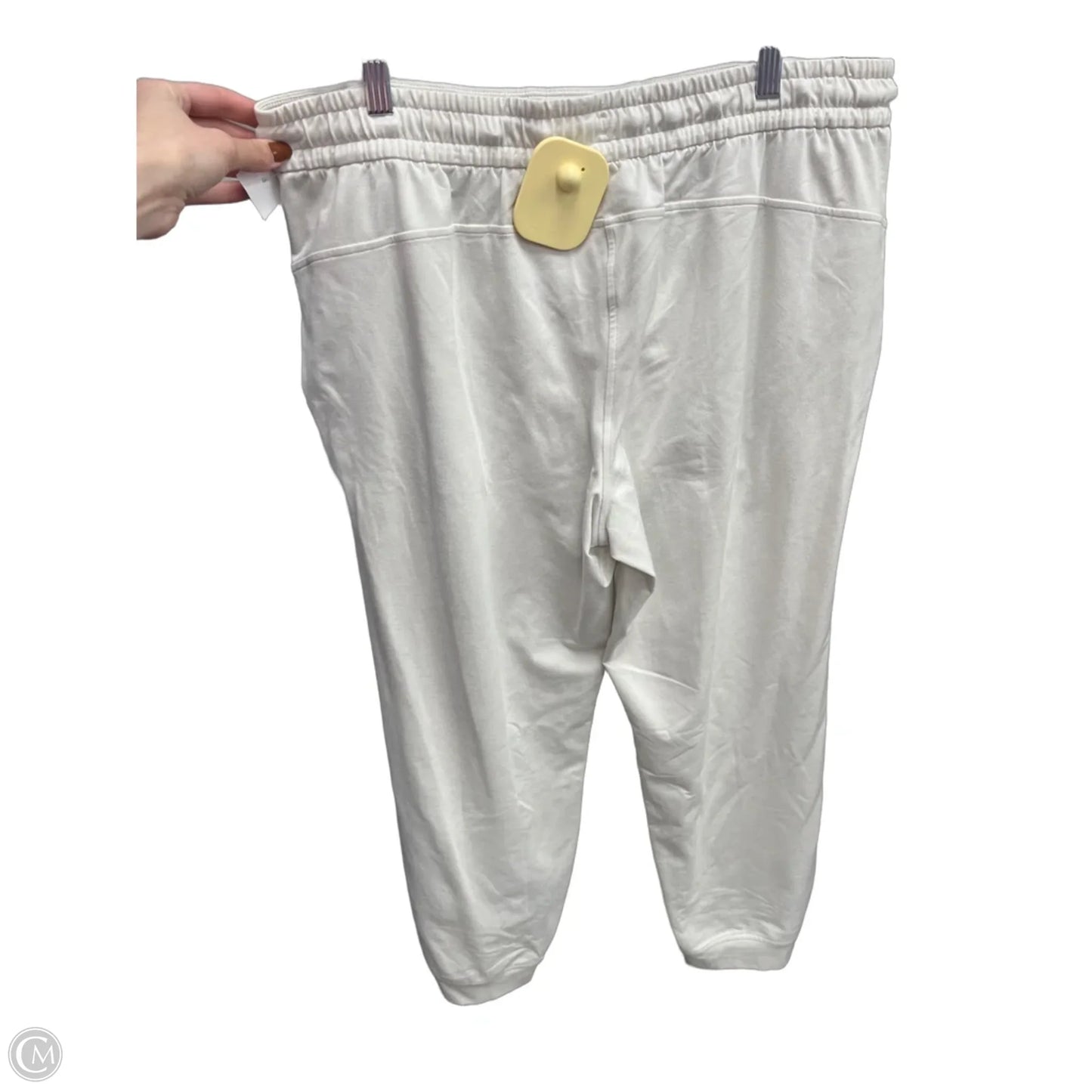 Athletic Capris By Lululemon In Ivory, Size: 12