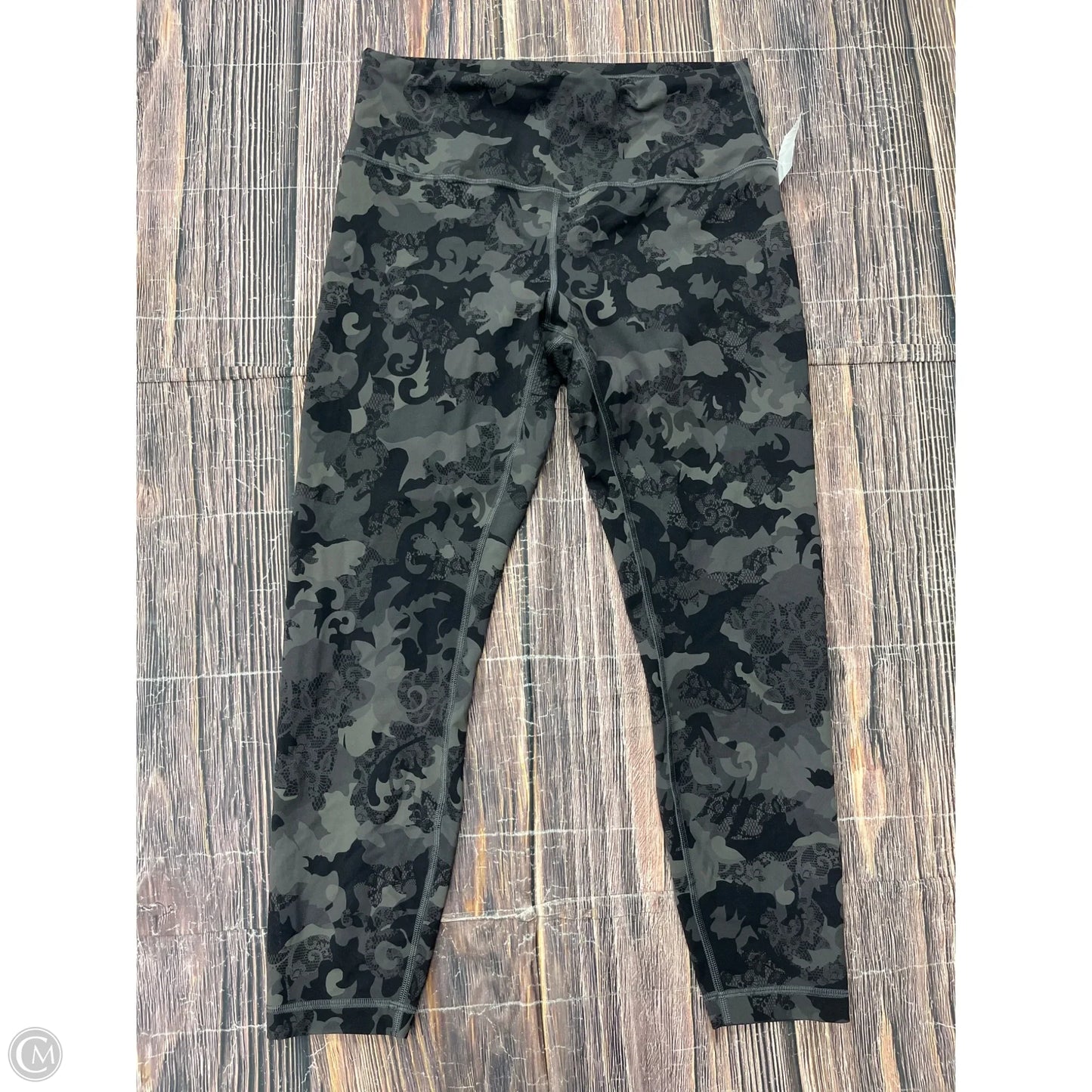 Athletic Capris By Lululemon In Grey, Size: 12