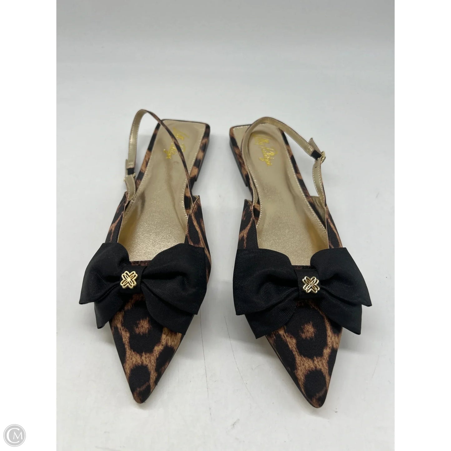 Sandals Designer By Lilly Pulitzer In Animal Print, Size: 9.5
