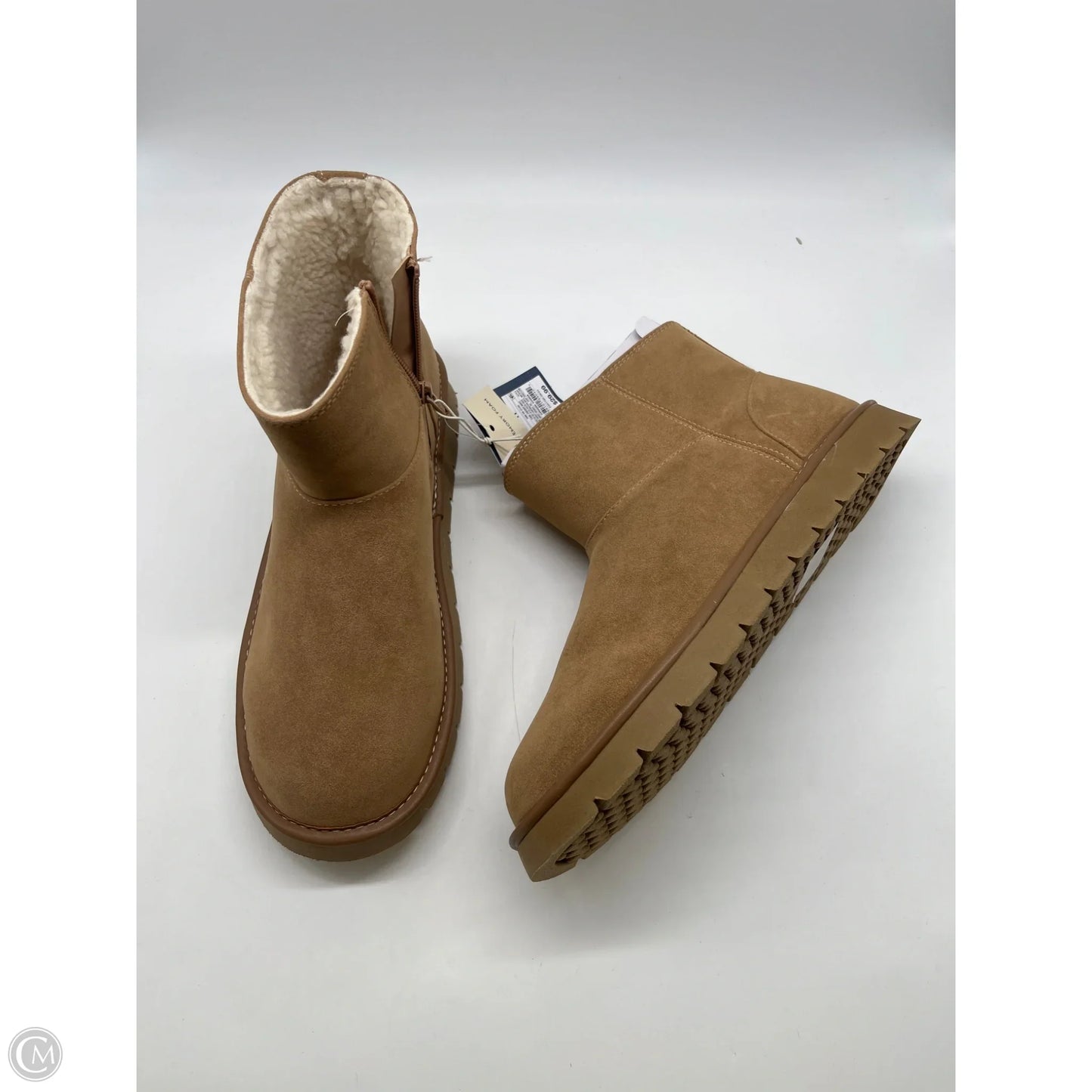 Boots Ankle Flats By Universal Thread In Brown, Size: 11