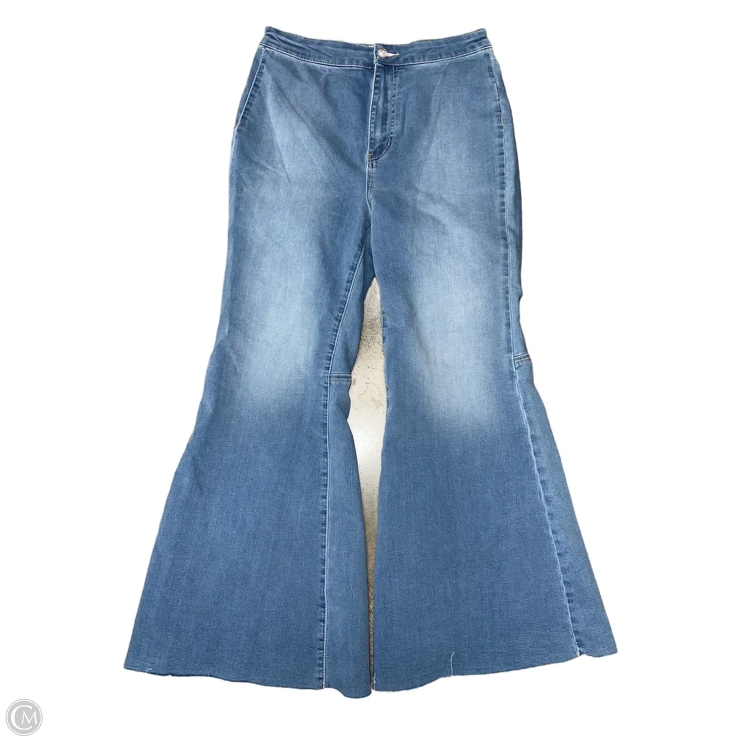 Jeans Flared By We The Free In Blue Denim, Size: 10