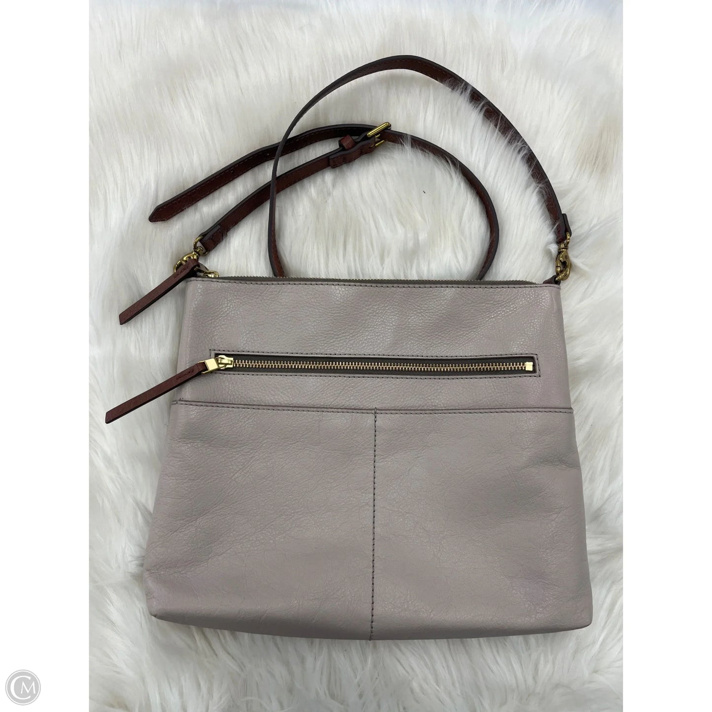 Handbag By Fossil, Size: Medium