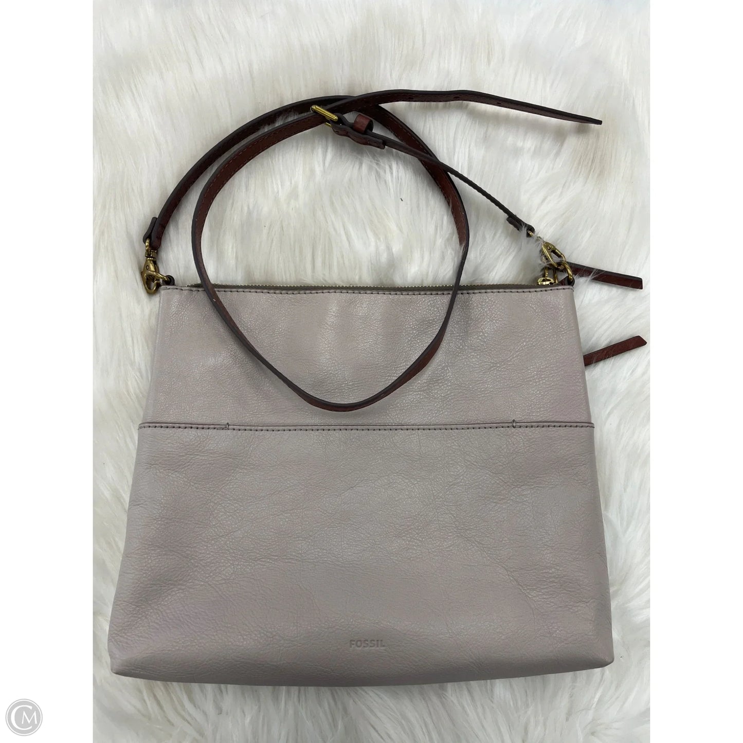 Handbag By Fossil, Size: Medium