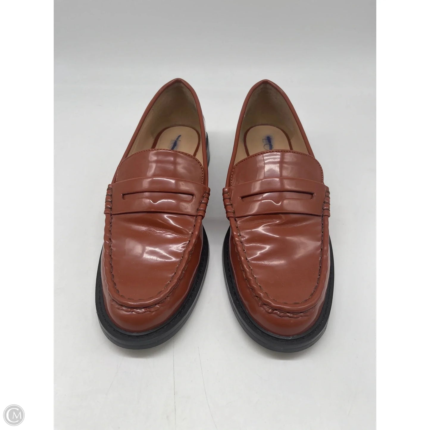 Shoes Flats By Loft In Brown, Size: 6.5