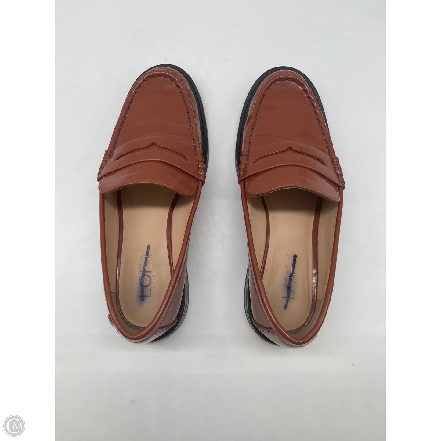 Shoes Flats By Loft In Brown, Size: 6.5