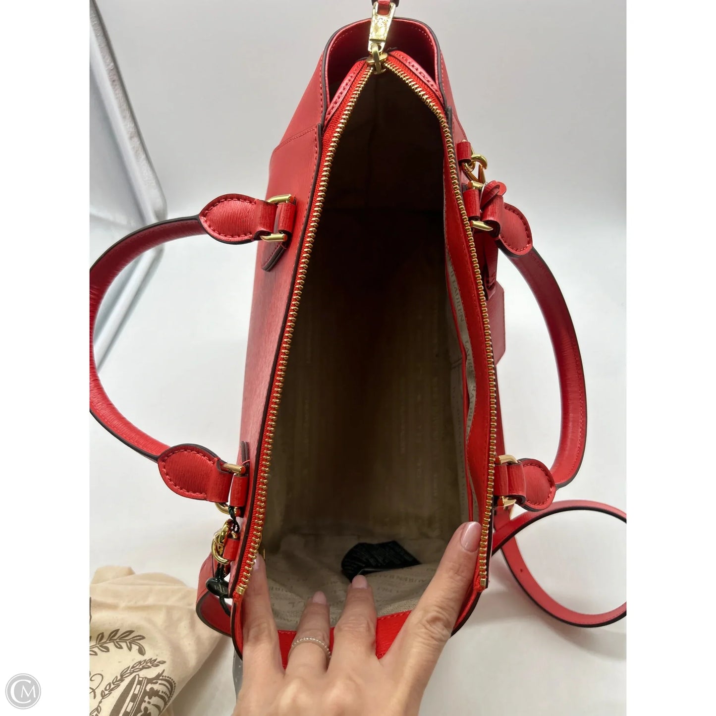 Handbag By Ralph Lauren, Size: Large
