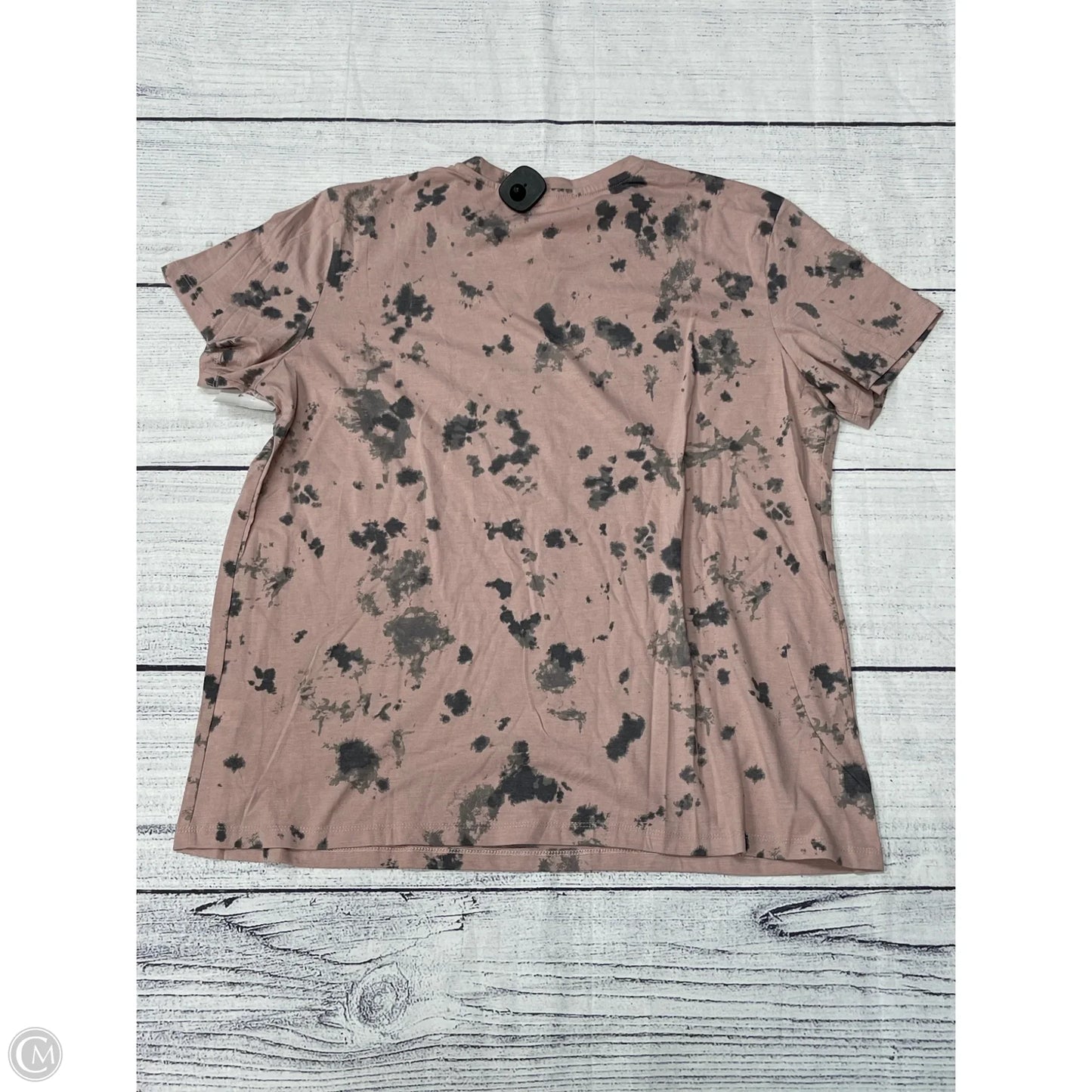 Top Short Sleeve By Maurices In Pink, Size: Xl