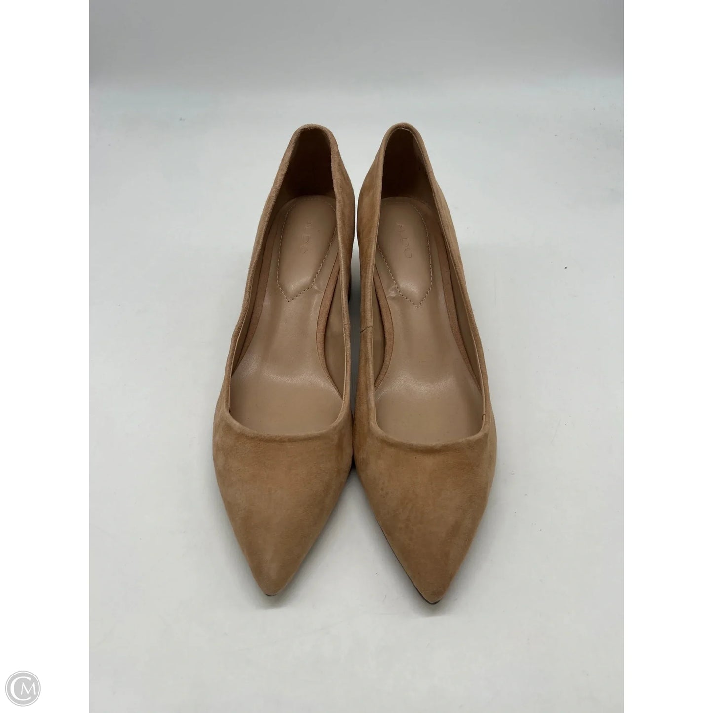Shoes Heels Block By Aldo In Tan, Size: 8