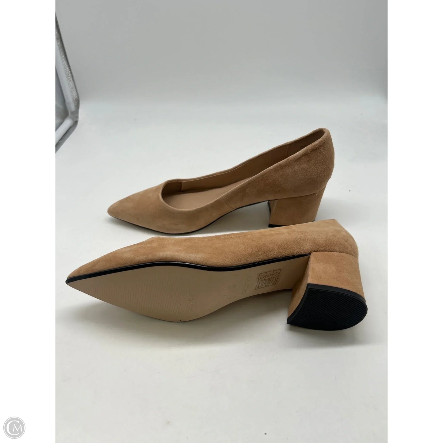 Shoes Heels Block By Aldo In Tan, Size: 8