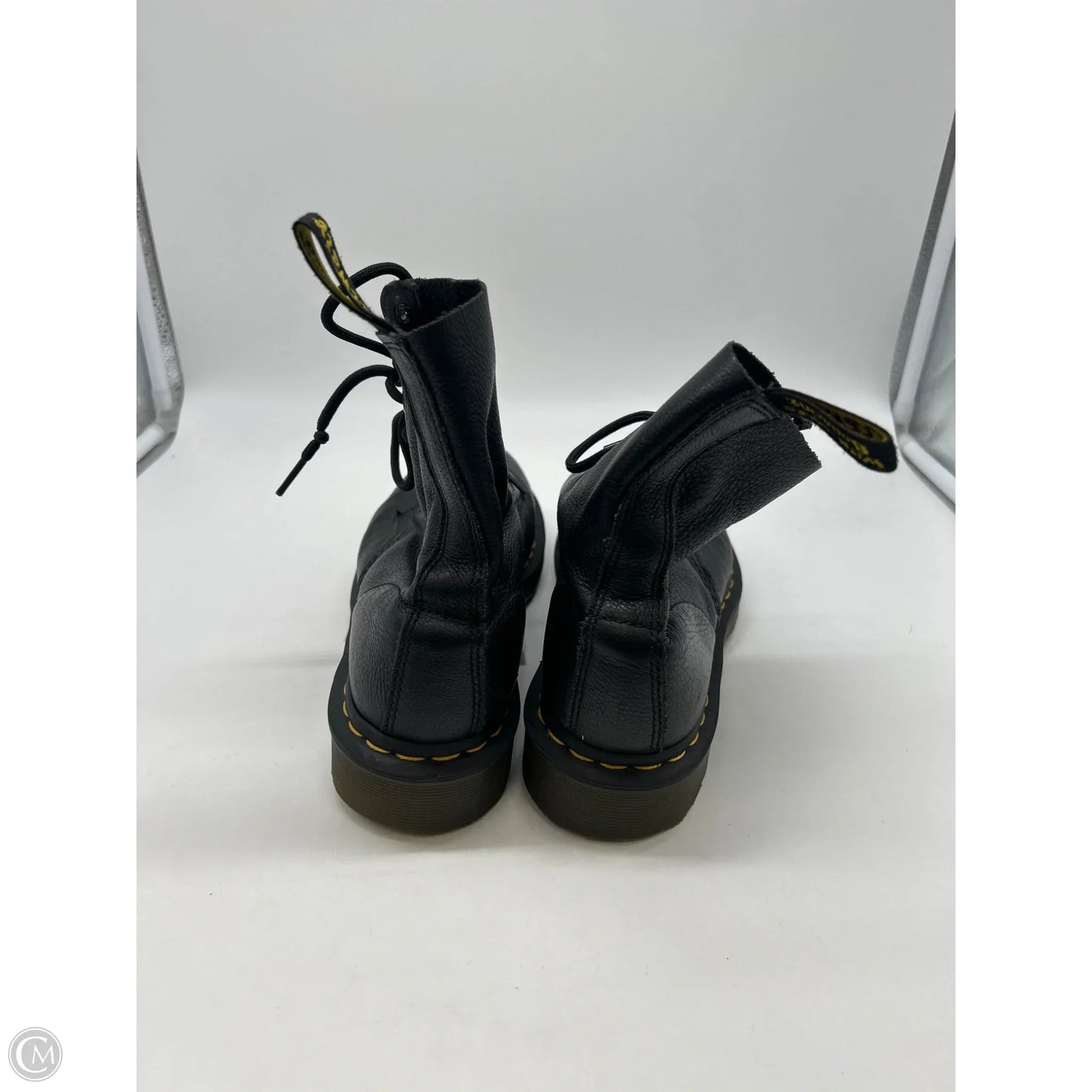 Boots Ankle Heels By Dr Martens In Black, Size: 10