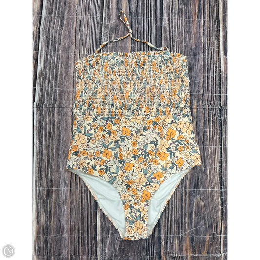 Swimsuit By Clothes Mentor In Orange, Size: Xl