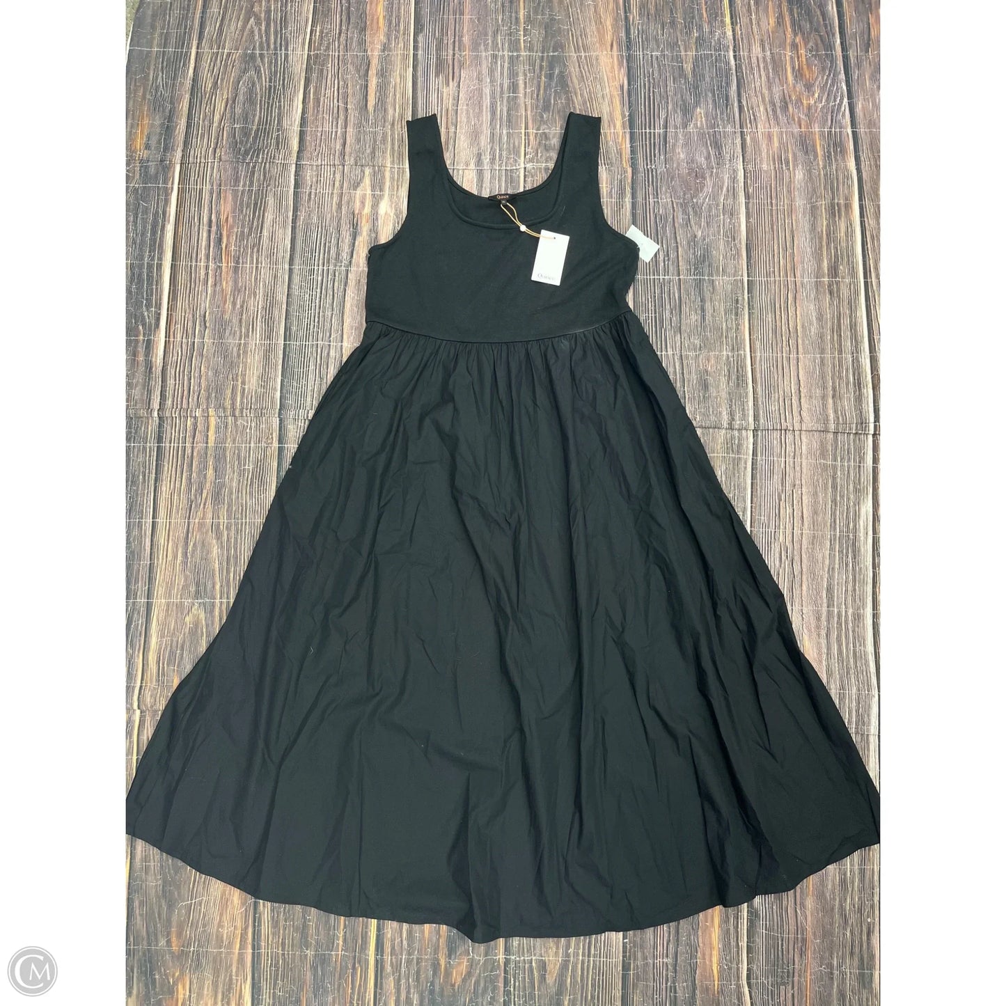 Dress Casual Maxi By Quince In Black, Size: Xl