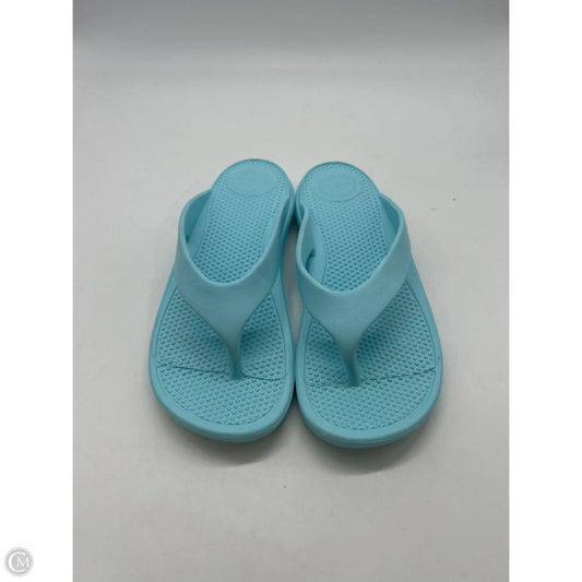 Sandals Flip Flops By Totes In Black, Size: 7