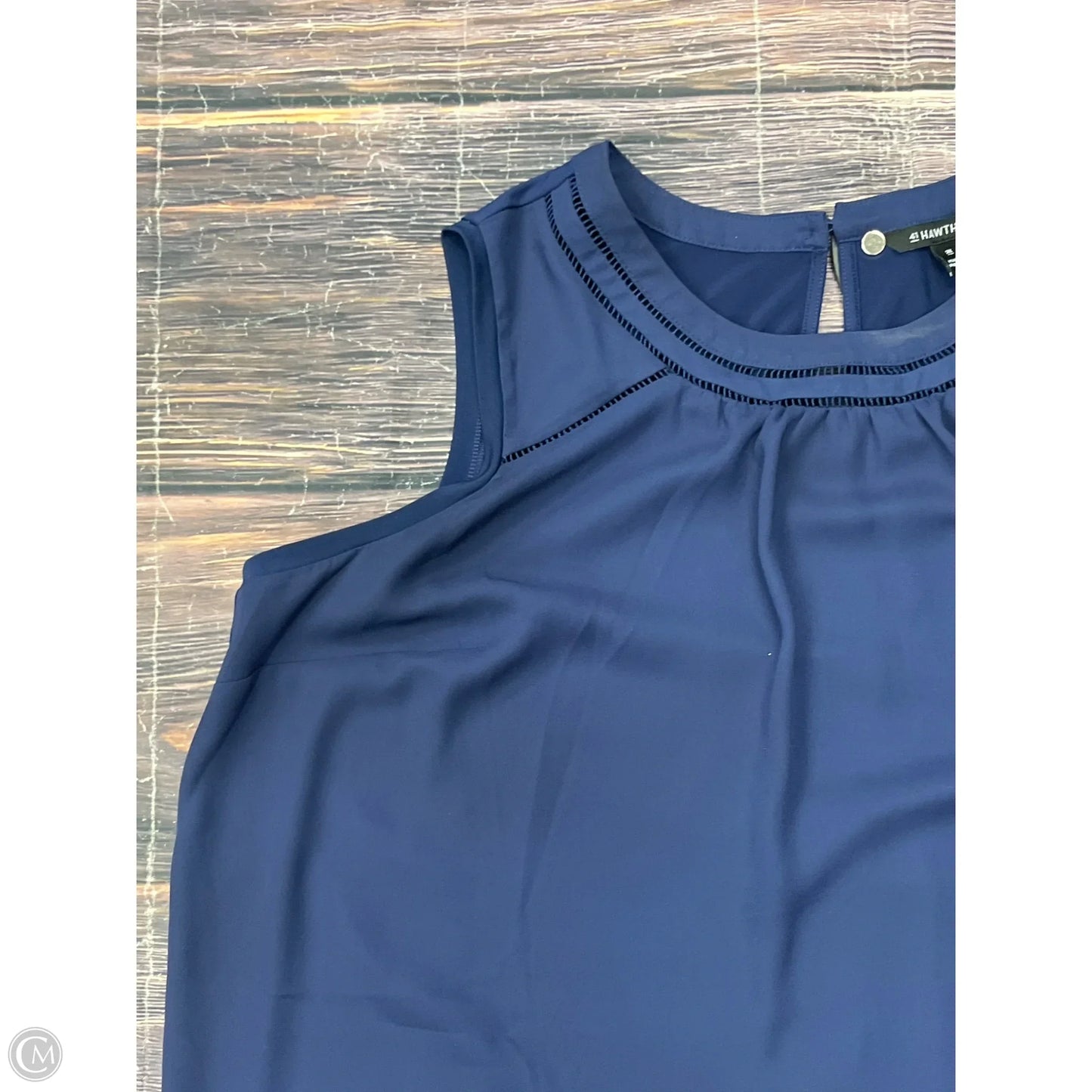 Tank Top By 41 Hawthorn In Blue, Size: 2x