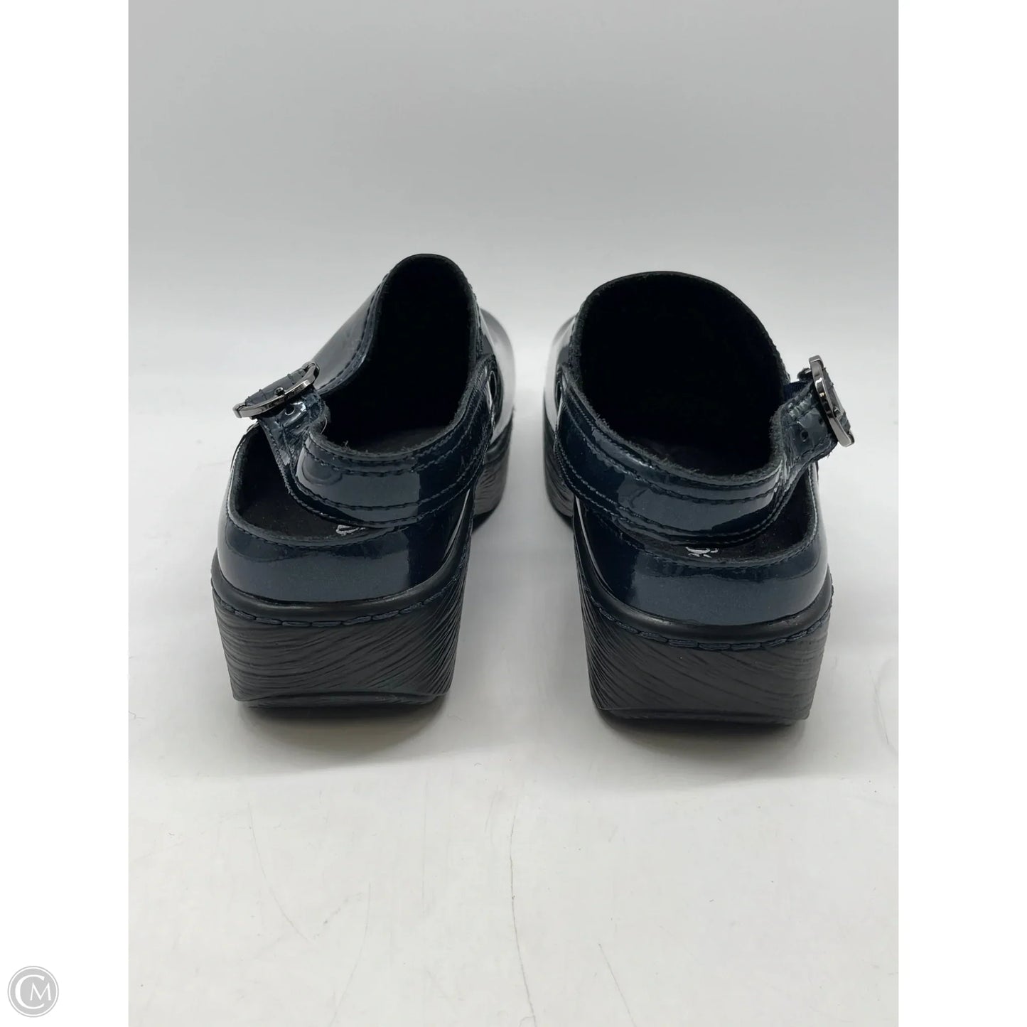 Shoes Heels Platform By Alegria In Blue, Size: 8