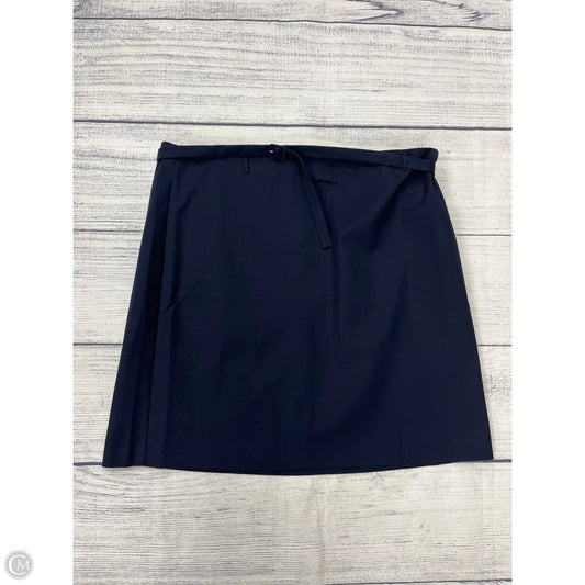 Skirt Mini & Short By Ann Taylor In Blue, Size: 18