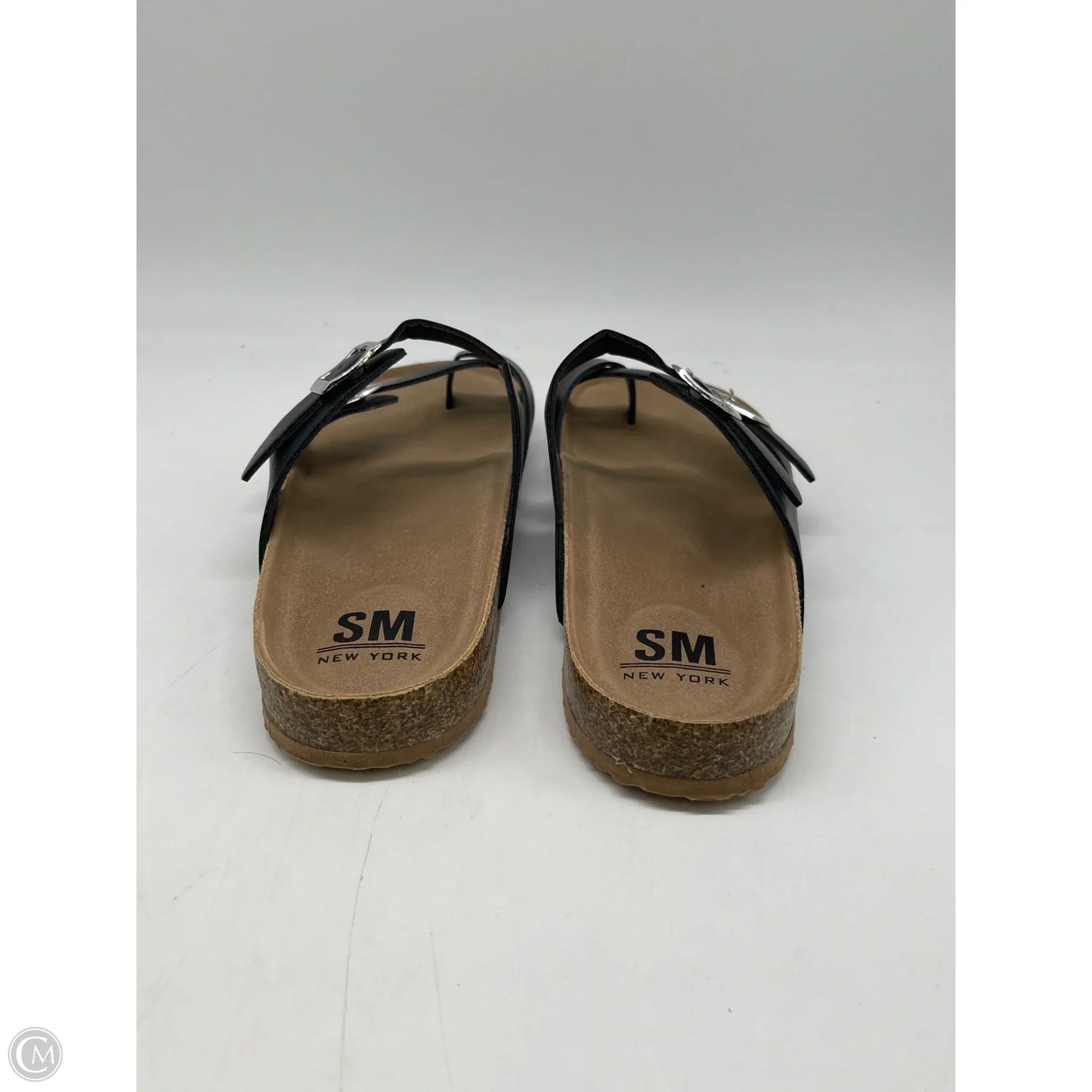 Sandals Flats By Steve Madden In Black, Size: 9