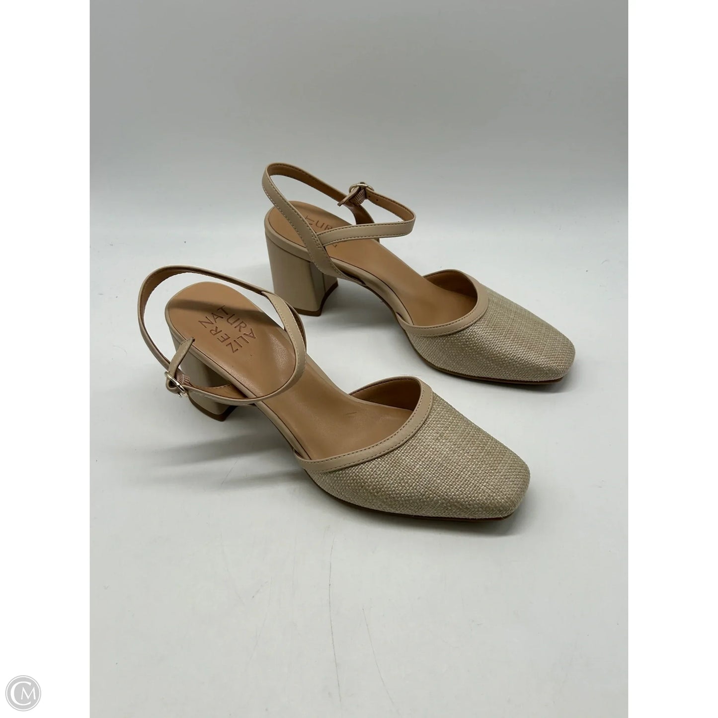 Shoes Heels Block By Naturalizer In Tan, Size: 8.5