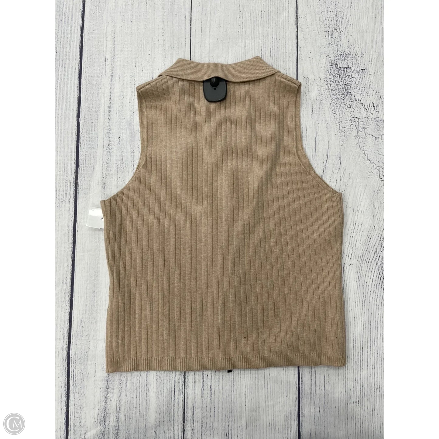Tank Top By Clothes Mentor In Tan, Size: Xl