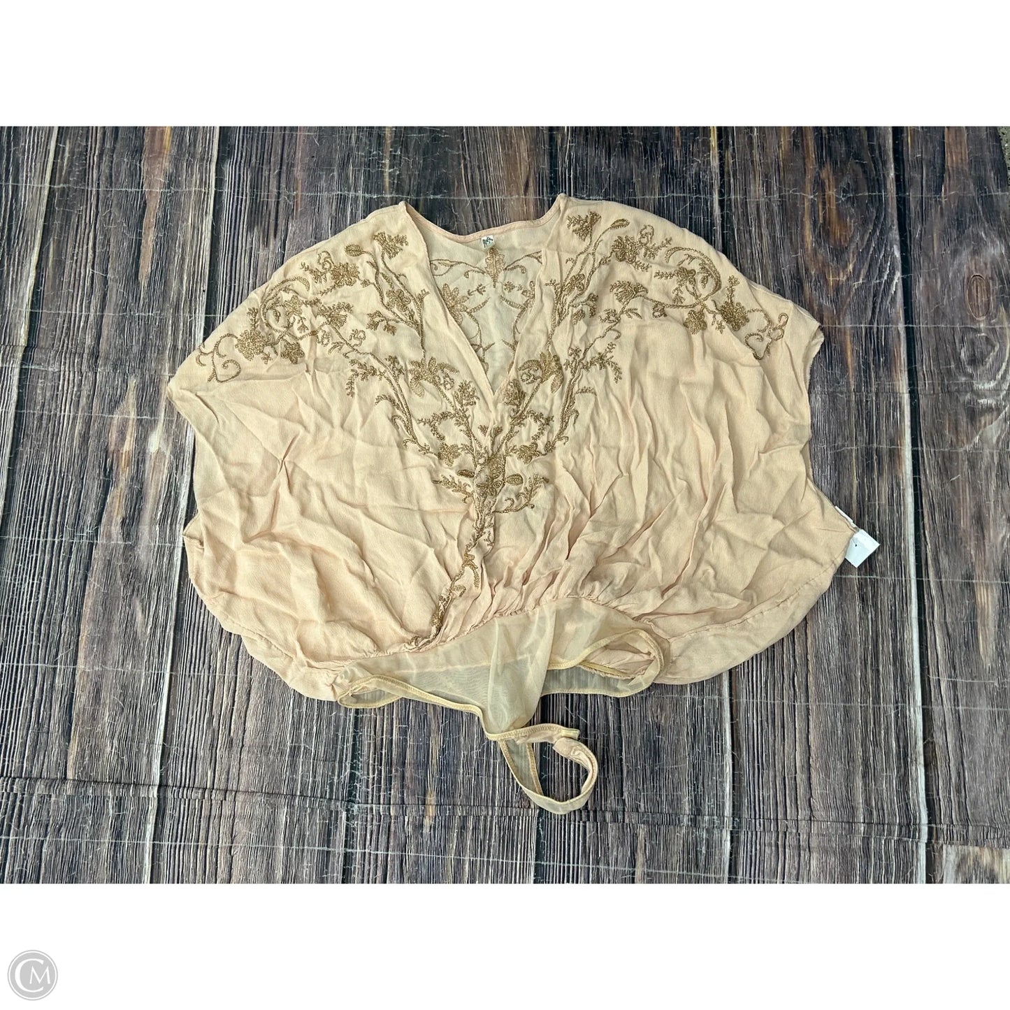 Bodysuit By Free People In Tan, Size: L